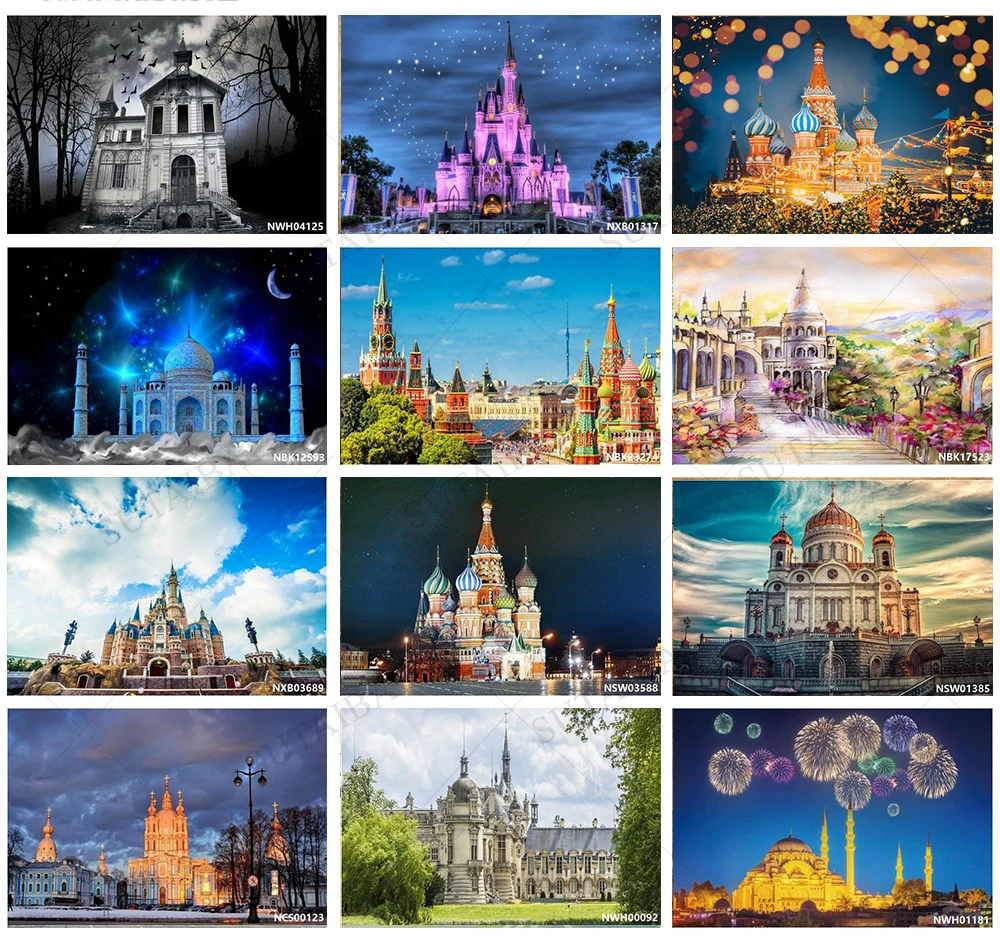 

Castle Backdrops Beautiful Castle Photography Background for Kids Girls Birthday Party Video Shooting Props Decor Photo Studio