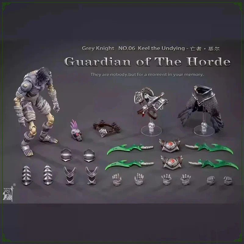 

New Product in Stock Grey Knight Tribe Guard The Dead Kiel 1/10 Joint Action Figure Figurine Decorative Series Gifts