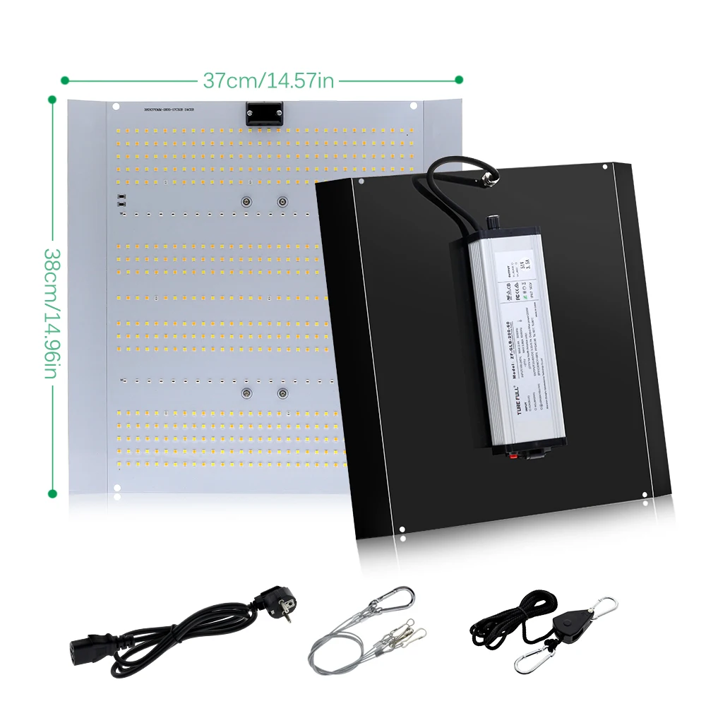 Full Spectrum LED Grow Light 200W For Veg Flowers Seeding SMD3030 For Greenhouse Plants Independent Red Light LED Growth Lamp