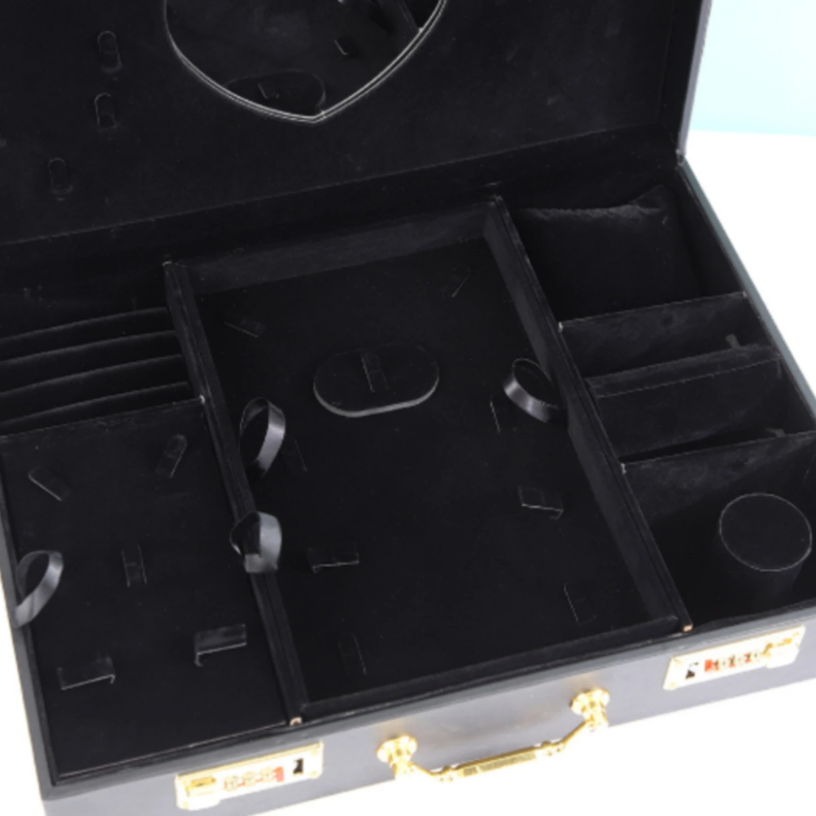 Jewelry Storage Box Lockable Jewelry Box with Lock Long-Lasting Stylish for Travelers
