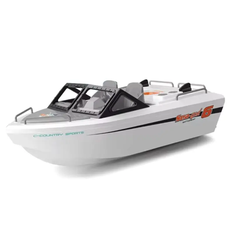 

MACH-Brushless 2.4G Remote Control Rc Boat 1/12 Scale Jet High Speed Racing Model Electric Go Kart Speedboat