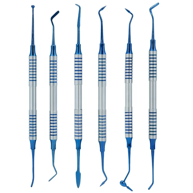 FINER denta esthetic restoration set denta composite instrument resina for orthodontics denta filling instruments