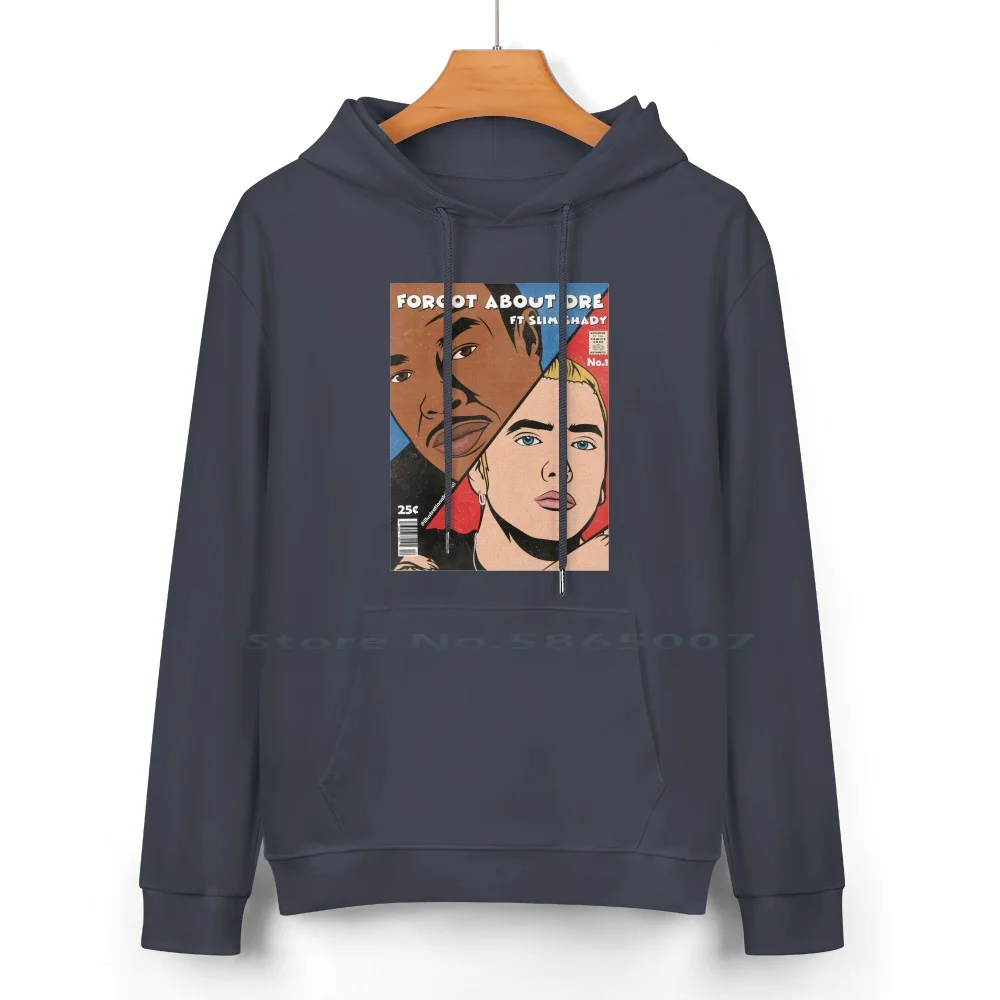 Dr Dre Forgot About Dre Comic Art Pure Cotton Hoodie Sweater 24 Colors Still Dre Forgot About Dre Slim Shady Rapper The Chronic