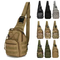 EDC Tactical Shoulder Bag Waterproof Hiking Camping Pack Backpack Rover Outdoor CCW Sling Concealed Range Bag Hunting Daypack