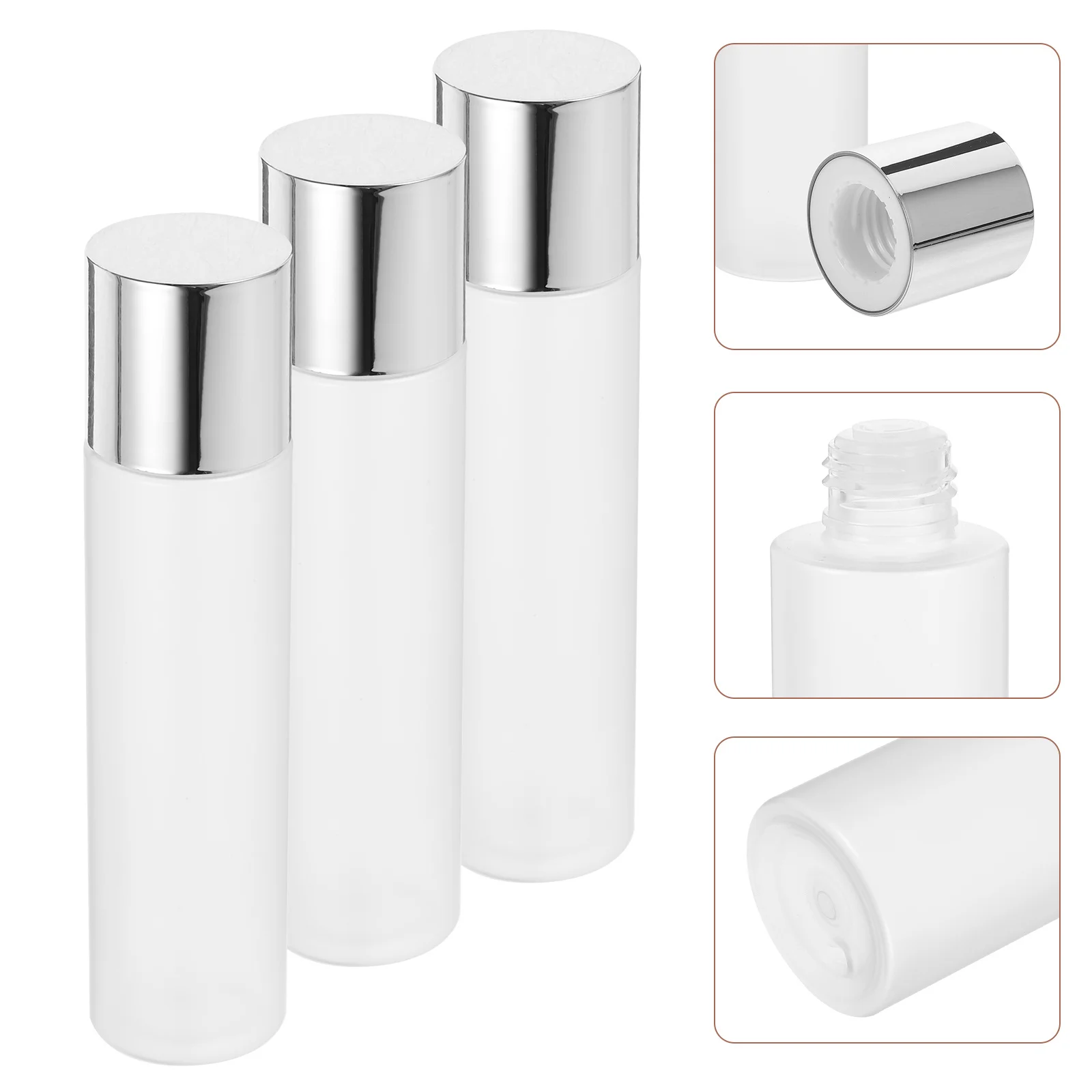 

3 Pcs Dispense Toner Bottle Fragrance Filling The Pet Cosmetics Dispensing Bottles Travel