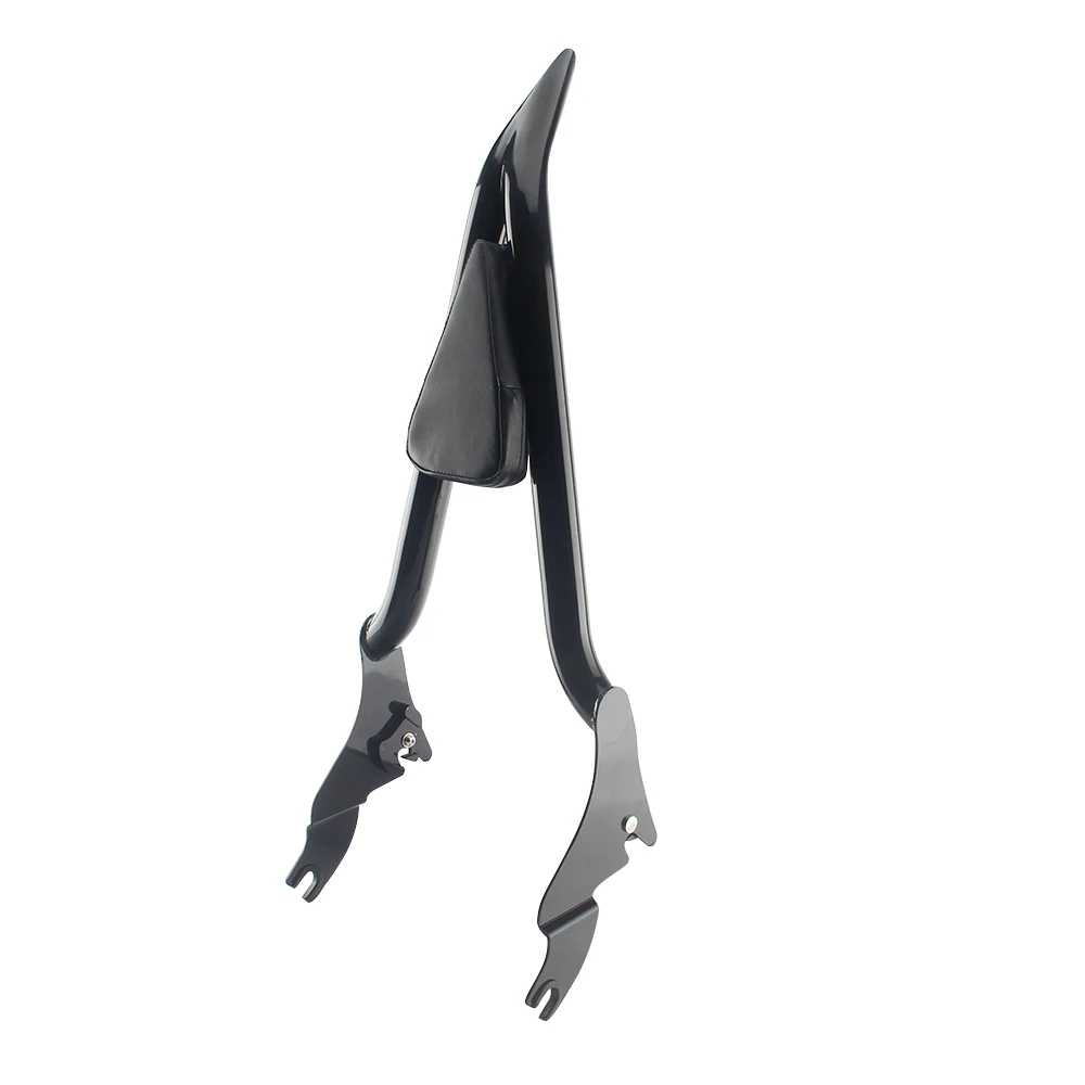 

Steel Motorcycle Black Detachable Sissy Bar Passenger Backrest for Harley Touring CVO Road King Electra Street Glide 2009-2021