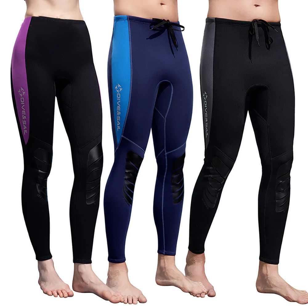 

3mm Neoprene Pants Wetsuits Men Women Scuba Diving Surfing Pants Adults Wet Suit Leggings for Kayaking Canoeing Diving Surfing