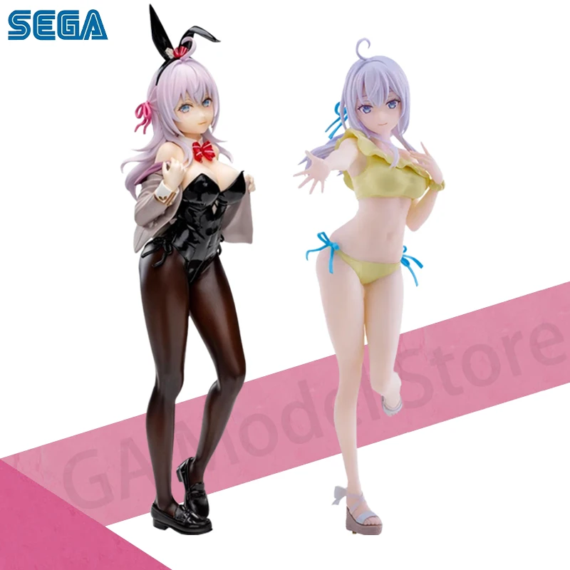 SEGA Original Luminasta Anime Alya Manchmal versteckt ihr Gefühle in russischer Alisa Mikhailovna Kujou Actionfigur Modellstatue