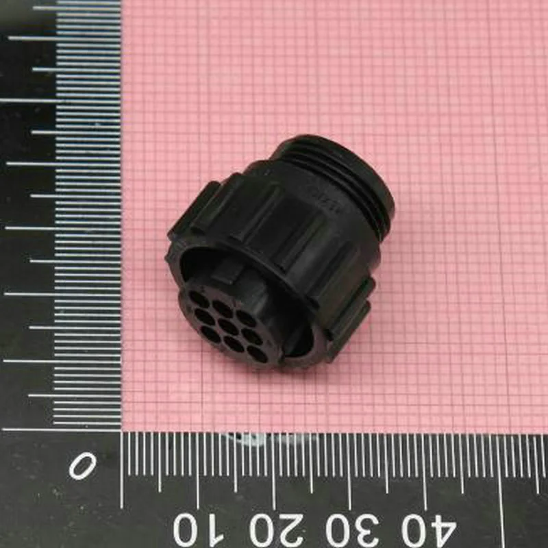 5PCS Original connector 206708-1 For Car Smart Electronic Devices Automobile 100% brand new 9P black round female shell