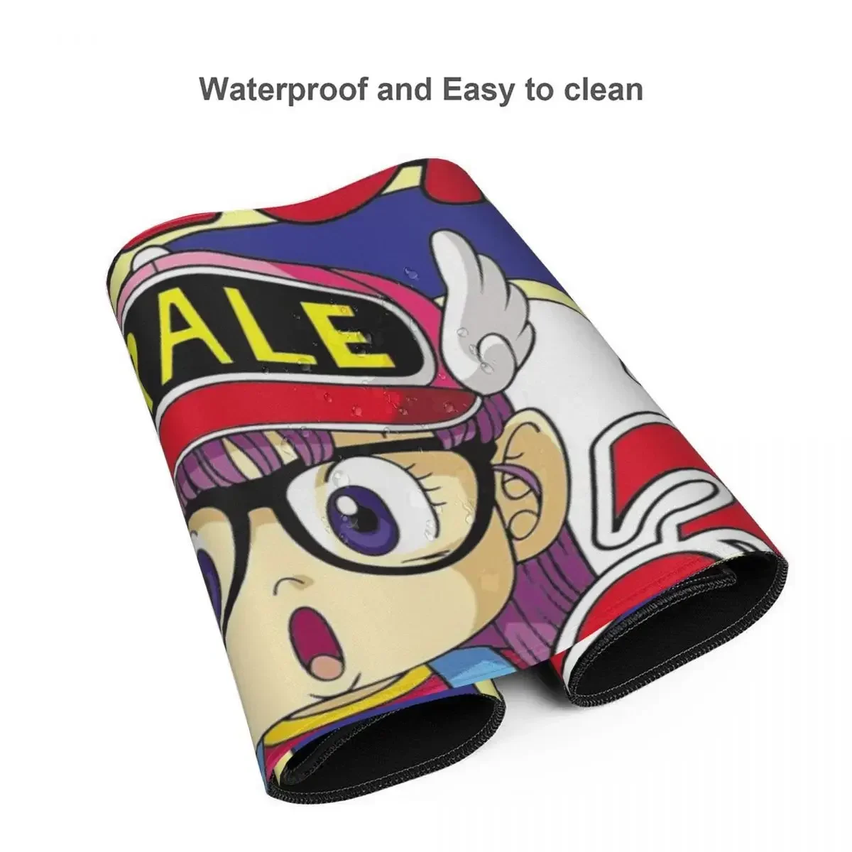 Slump robô menina arale hoyoyo grande mouse pad teclado de computador tapete de mouse gamer pc portátil tapete de mesa de escritório