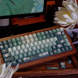 Epiphyllum Dream Keycaps MDA Cherry Priofile Keycap PBT Dye Sublimation Key cap For MX Mechanical Keyboard Accessories