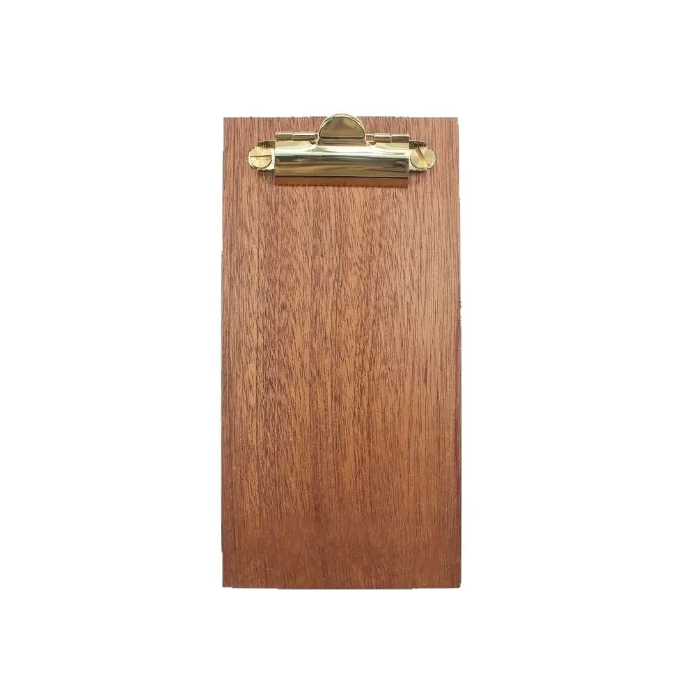 Universal Menu Display Stand Multifunctional Stable Memo Menu Clip Practical Durable Wooden Menu Holder