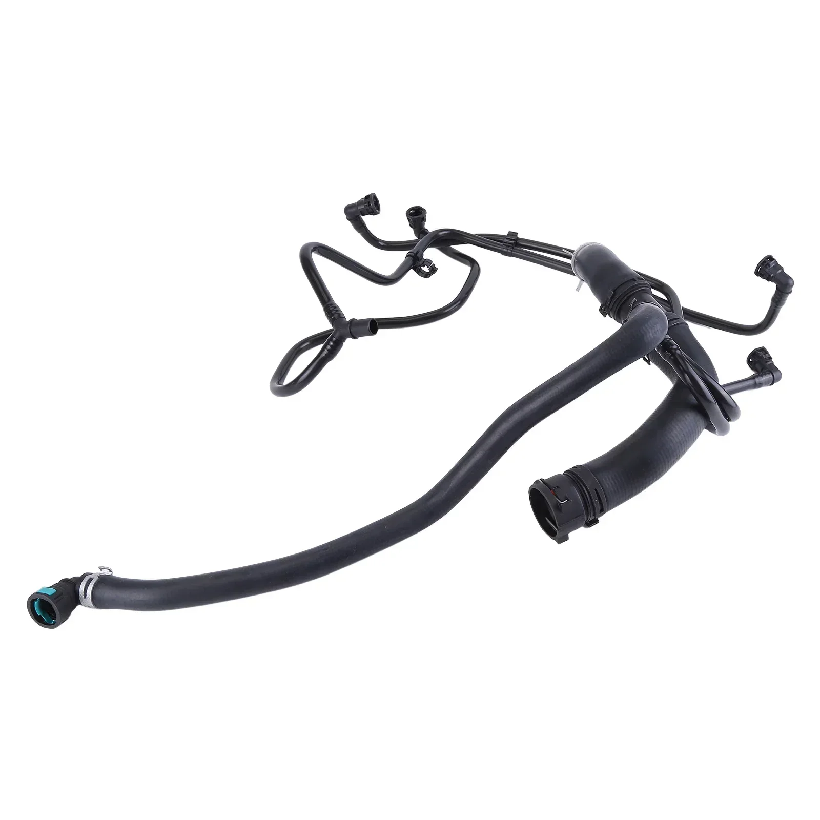 ท่อส่งน้ำหล่อเย็นหม้อน้ำด้านบน LR034637 ท่อส่งน้ำหล่อเย็นหม้อน้ำด้านบนเครื่องยนต์ ใช้ได้กับรถแลนด์โรเวอร์ ดิสคัฟเวอรี่ ปี 2017-2020