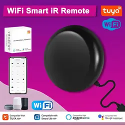 Tuya WiFi Smart IR Remote Control Tuya Smart Home Remote Controller for TV DVD Air Conditioner AUD Works with Alexa Google Home