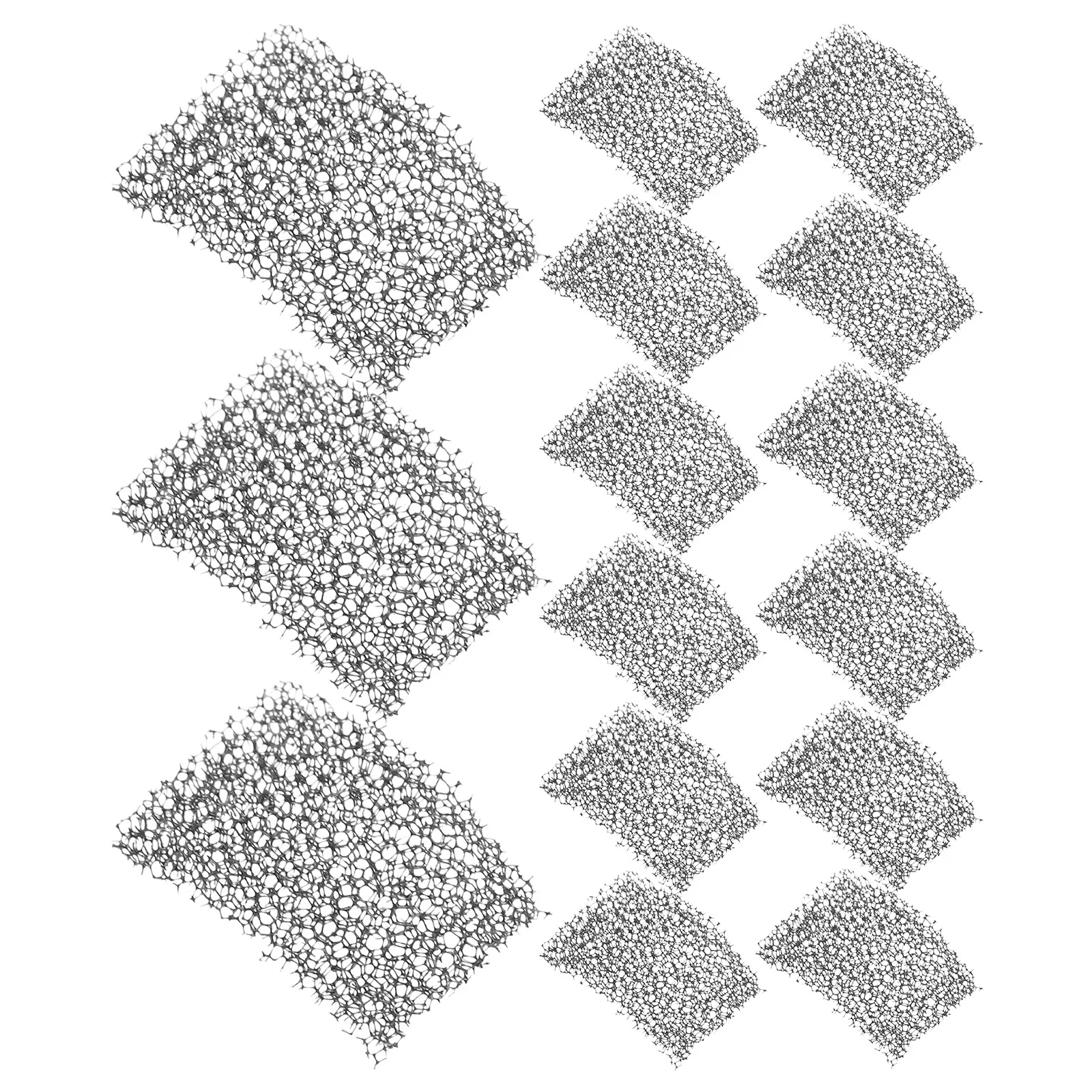 

60 шт., сменная губка для фильтра водяного насоса, очищающая губка премиум-класса для тепличного фонтана, губки для полива фильтра