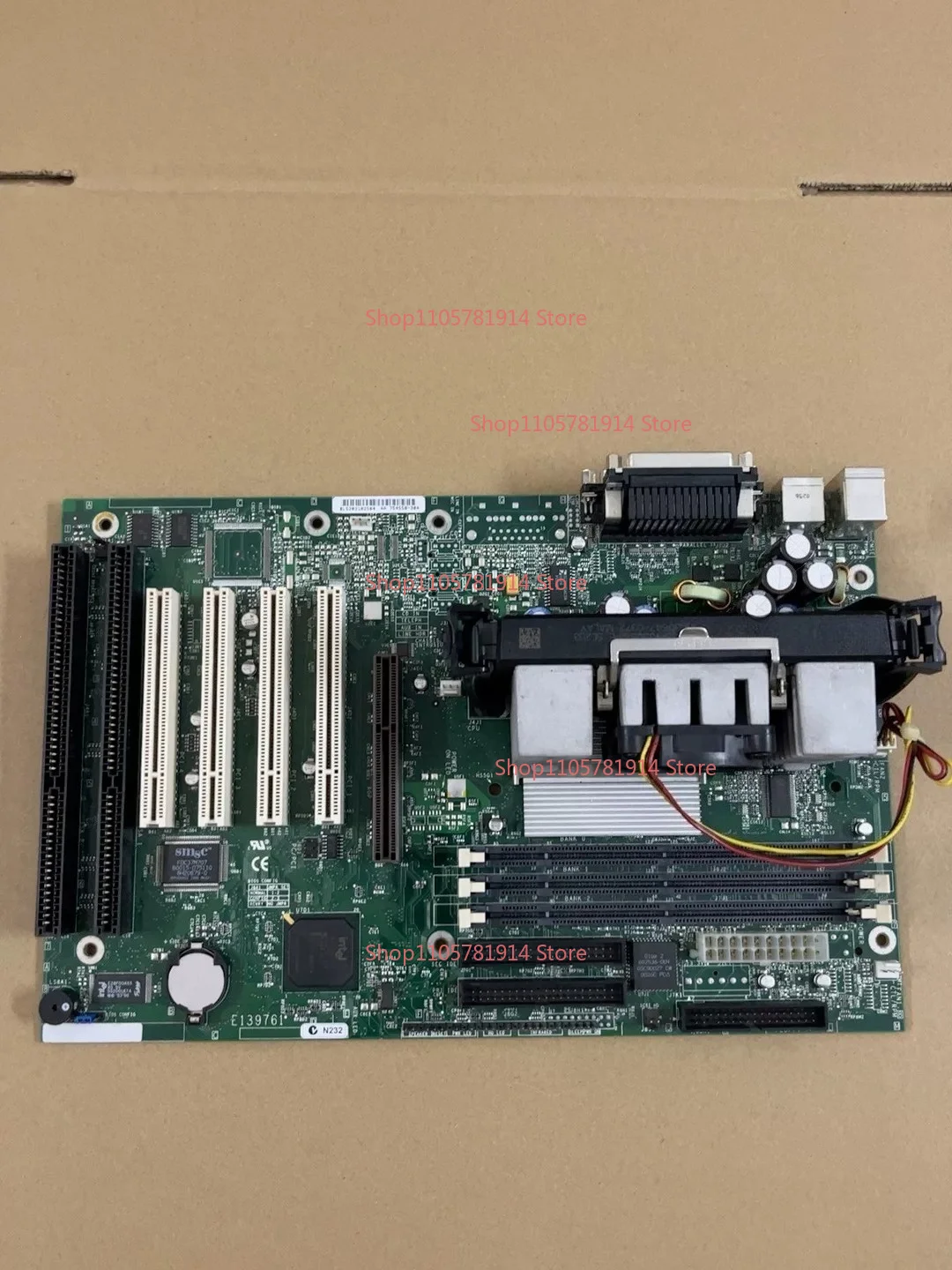 For Intel SE440BX2 Main Board 440BX SLOT1 Send Cpu
