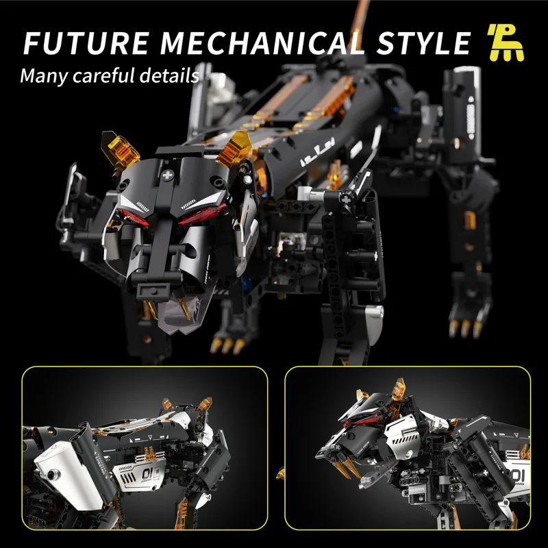 在庫あり ハイテク テクニカル RC ダークナイト メカニカル レオパード 組み立てブロック おもちゃ 男の子向け クリスマスギフトセット