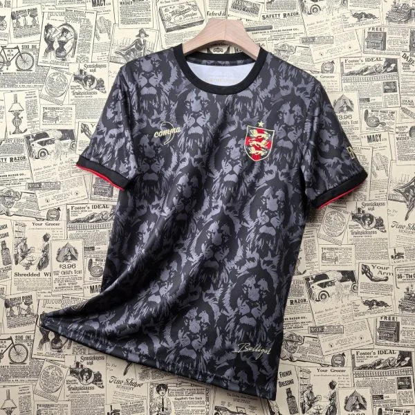

25Summer Hot-selling New Bailey Gore Football Jersey Outdoor Training Breathable Quick-drying Daily Casual Short-sleeved T-shirt