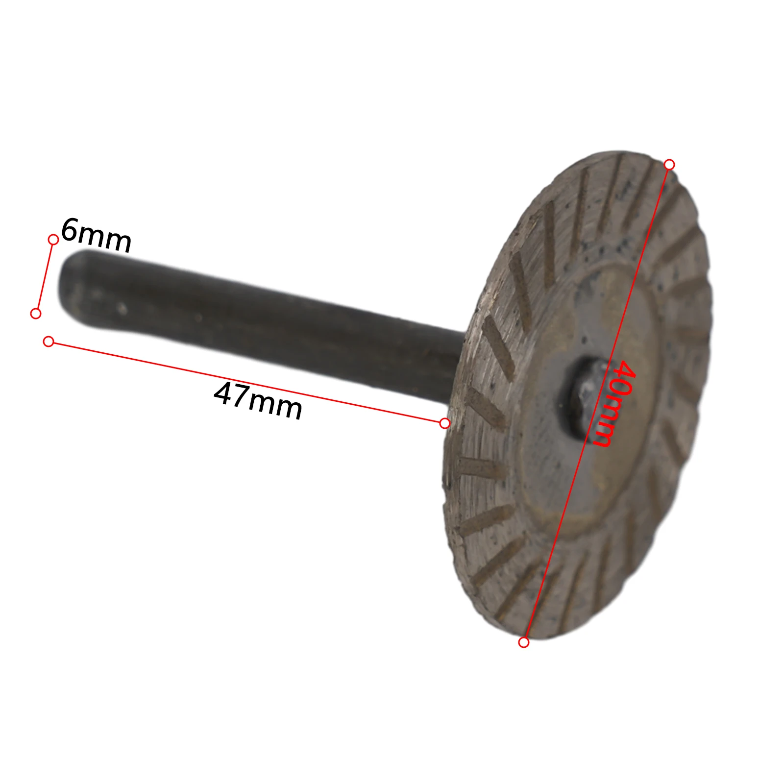 

4pc Diamond Cutting Circular Saw Blade Cutting Blade Disc With Mandrel 6mm Shank Rotary Turbo Disc For Wood Metal Stone Granite