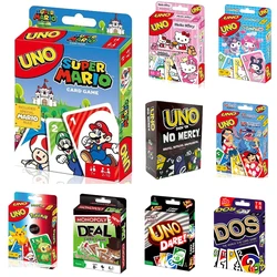 Mattel UNO 슈퍼 마리오 카드 게임, 재미있는 가족 엔터테인먼트 보드 게임 포커, 어린이 장난감, 카드 놀이