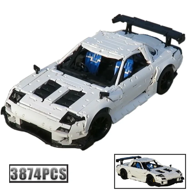 NUOVO RX-7 MOC-46448 3874PCS supercar modello kit di costruzione blocco mattoni autobloccanti compleanno regalo di Natale