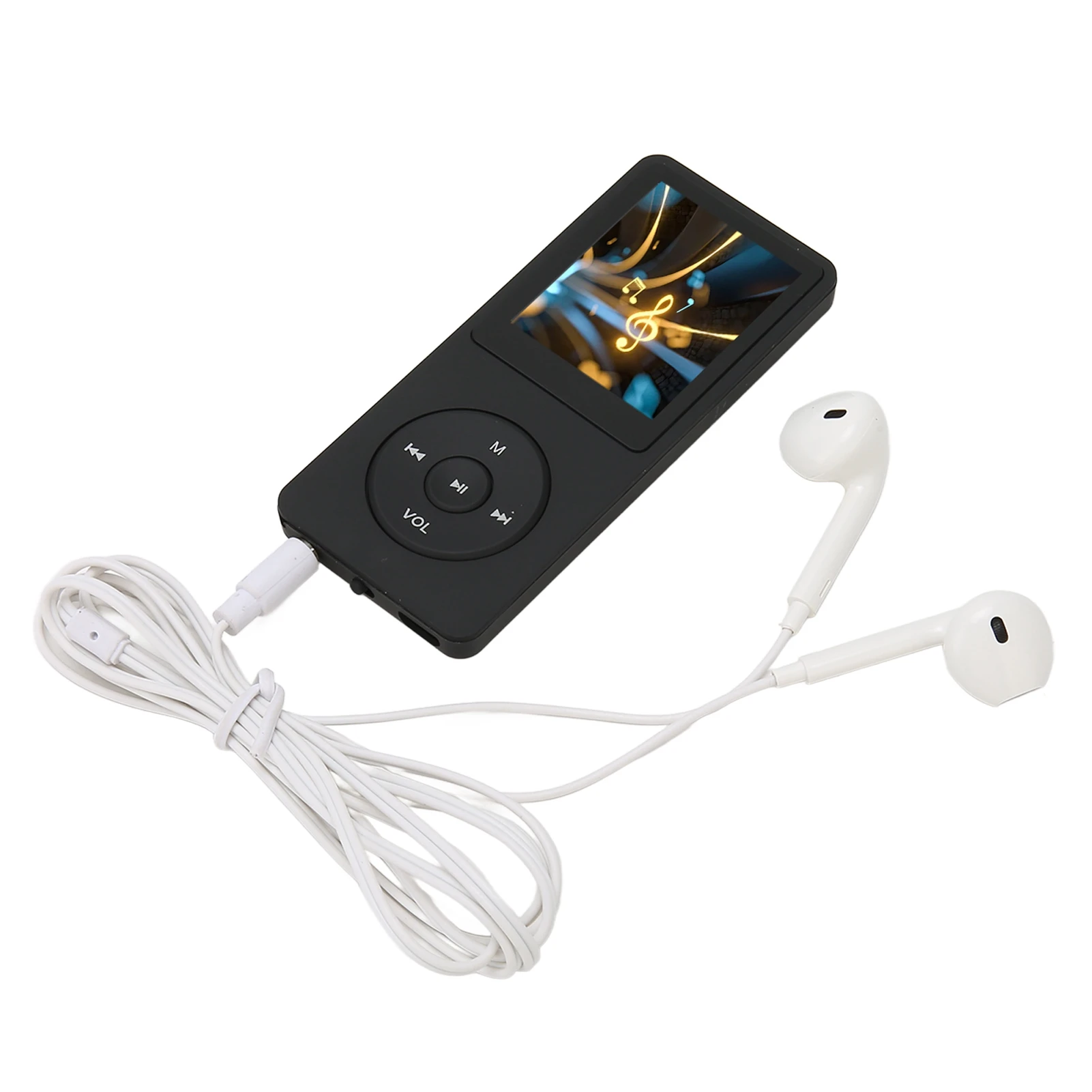 MP3 MP4 Player 1.8in Screen 64GB Expandable Electronic Book Support Recording Sports Music Player Multi Function for Travel