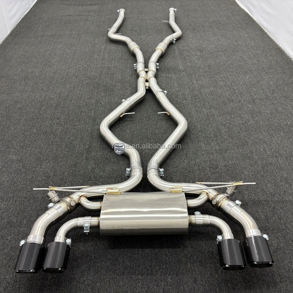 PRO Factory Direct Sales Valvetronic Exhaust System for BMW X5M X6M F85 F86 4.4T Tuning Catback Exhaust Pipe Racing Car Sus304