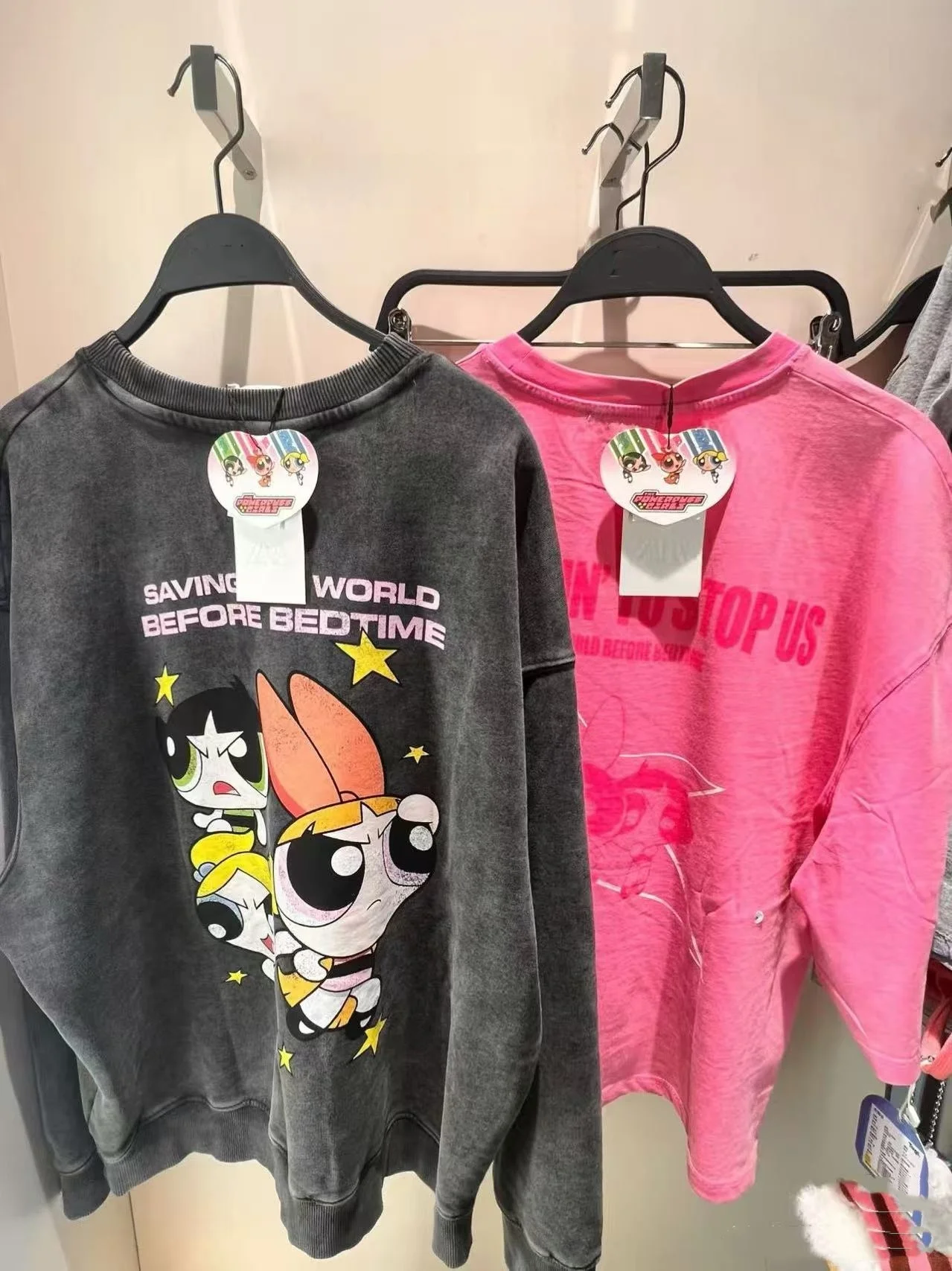 

Женская толстовка в американском стиле ретро с эффектом запекания Flng Girl Police ™ Винтажный Sle Long Sve круглый Ne Хлопок Удобный