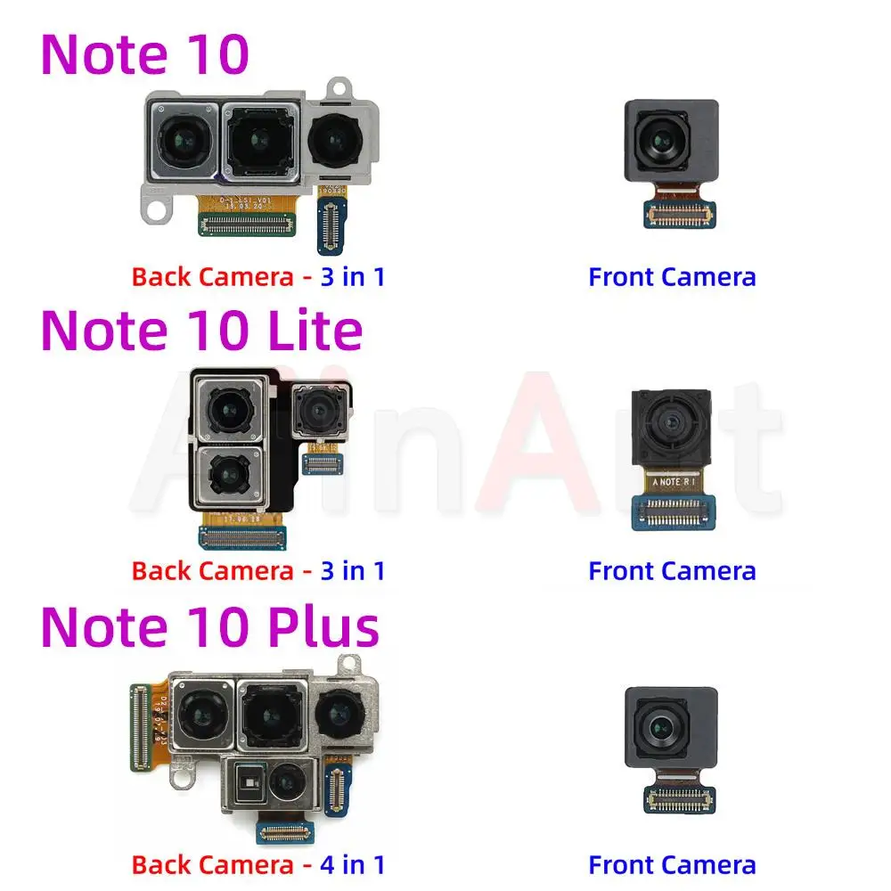 Aiinant fotocamera posteriore principale originale per For Samsung Galaxy Note 10 Plus Lite N976F N976B N976N N976U N976V N975F N975N N975U N971N