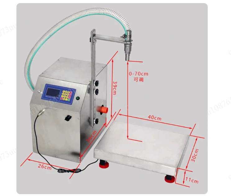 Liquid Weigh Type Filler, High Volume Filling Machine for Detergent & Liquid Fertilizer