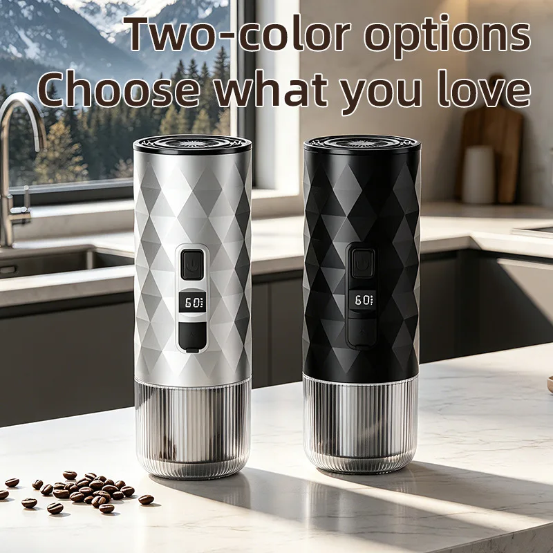 Portable Capsule Coffee Machine Fully Automatic Italian Pumped Small Household Wireless Heating Espresso Machine
