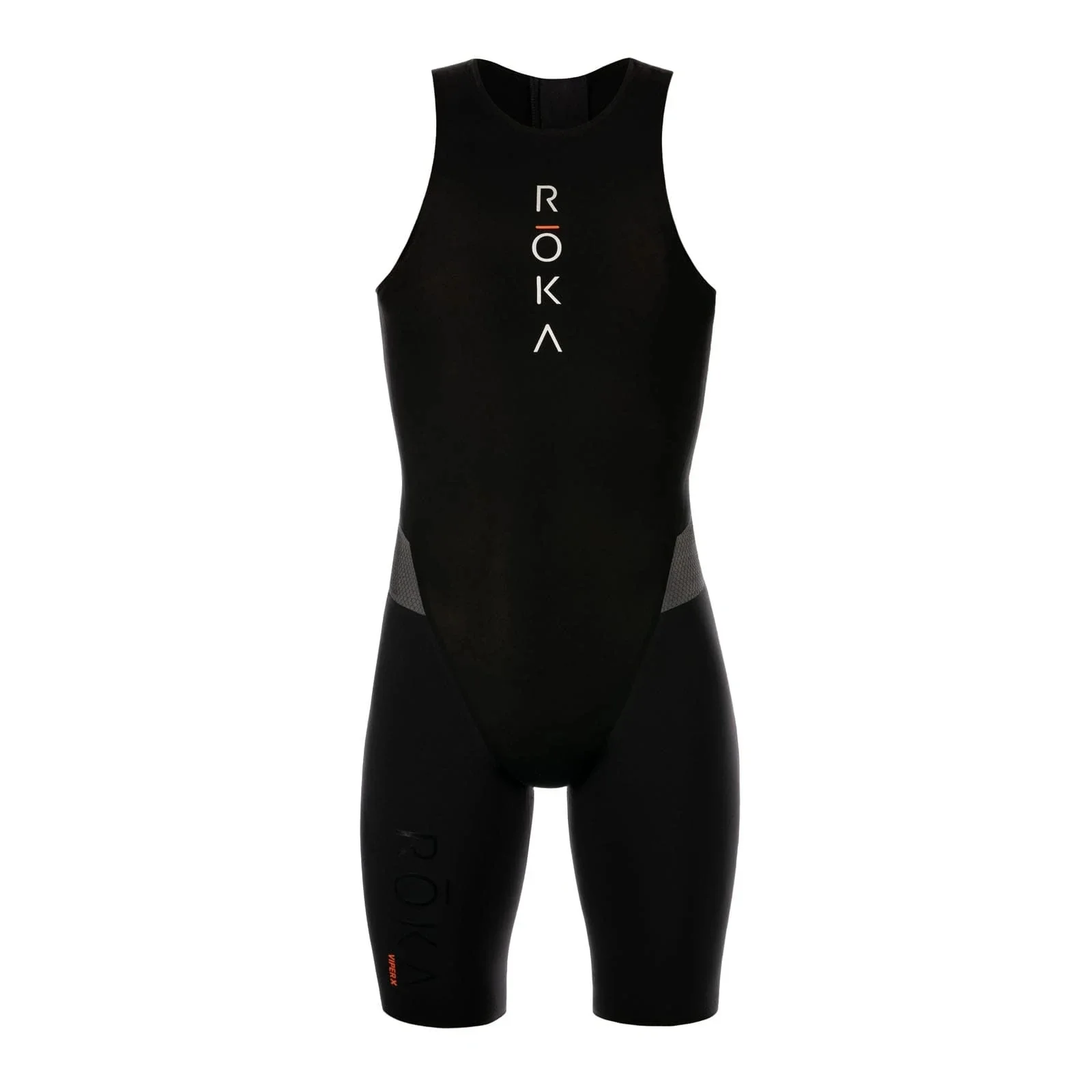 

Roka New Men's Triathlon Swimskin Sleeveless Jumpsuit Bike Mtb Pro Team Race Trisuit Swimming Running Speed Triple Suit