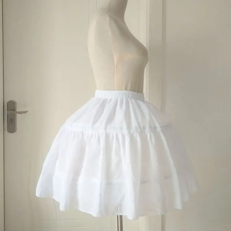 Krinoline Lolita Lolita Fishbone Unterstützung Täglichen Weiches Garn Hochzeit Kleid Einstellbare Karte Tür Slip Kleid Weichen Schwester Cosplay