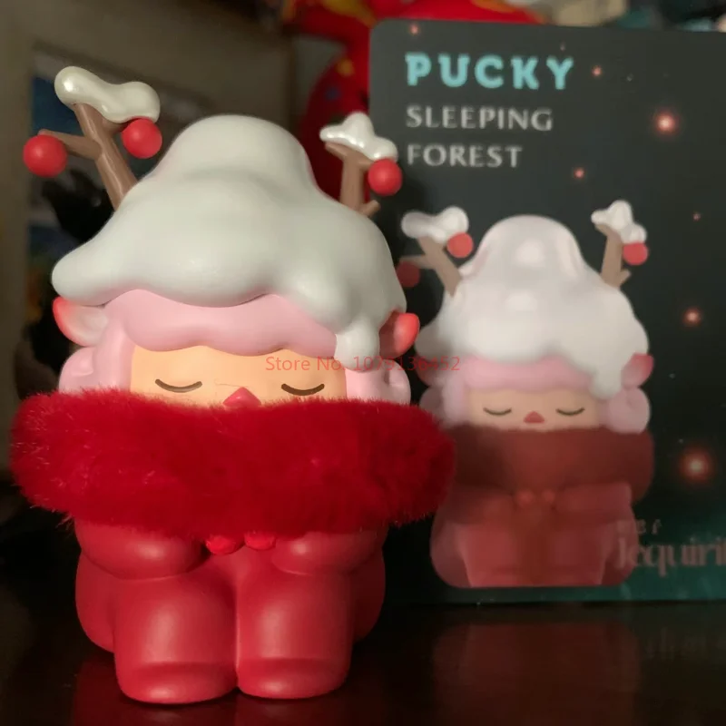 Pucky Sleeping Forest Series Toys Mistery Caixa Action Figure Surpresa Cute Model Toys Doll Girls Birthday Gift