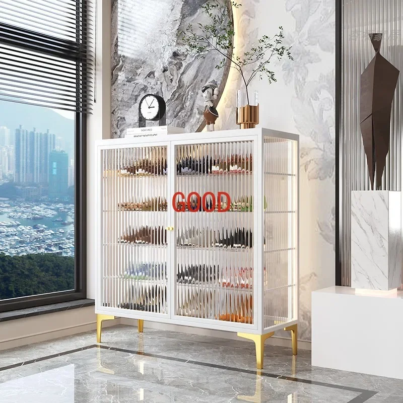 Multi Layer Shoe Cabinet Modern Transparent Living Room Storage Shoe Rack Modern Hallway Rangement Chaussure Home Furniture