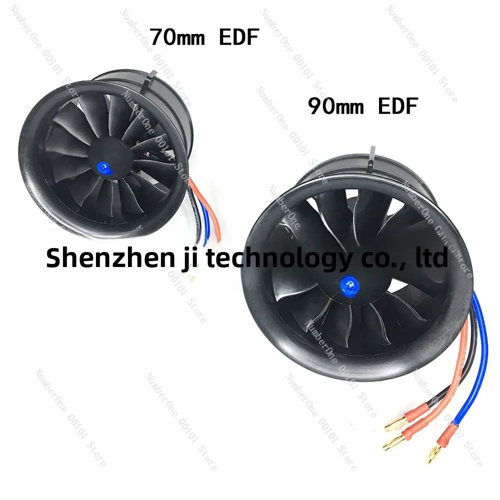 Fixed wing duct motor 50mm 64mm 70mm 90mmedf with 40a/50a/80a/125a esc
