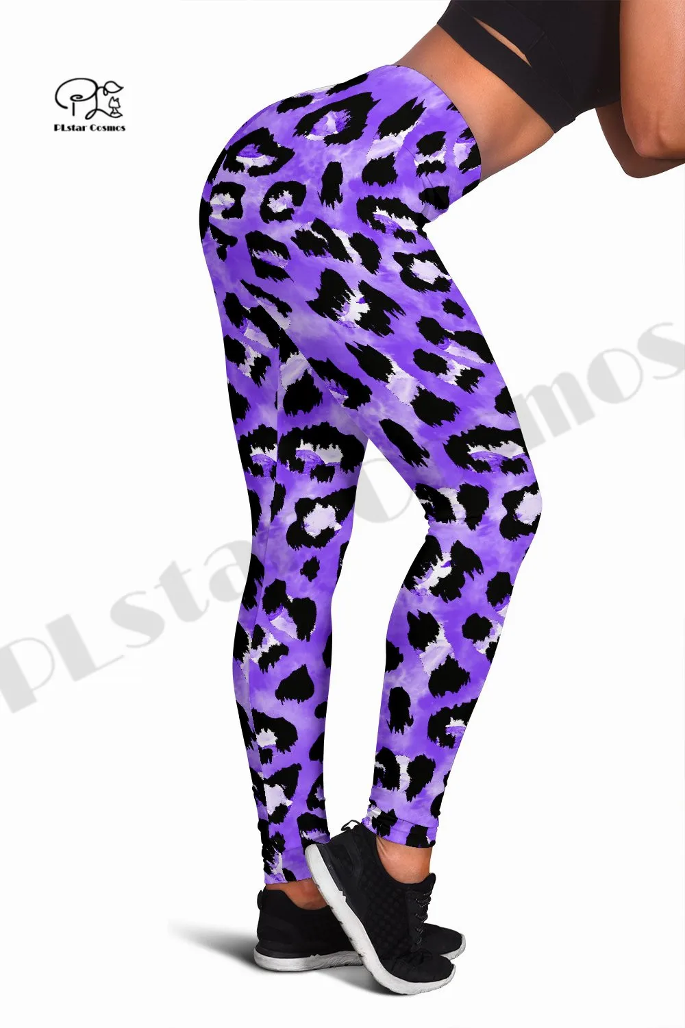 PLstar Cosmos najnowszy Leopard wzór skóry węża 3d print legginsy US rozmiar legginsy treningowe obcisłe spodnie Sexy siłownia legginsy 1