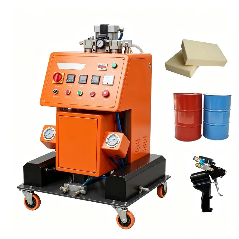 PU Polyurethane Spray Foam Machine for Roofing Insulation PU Closed-cell Foam Spraying Machine Polyurea Coating Machine