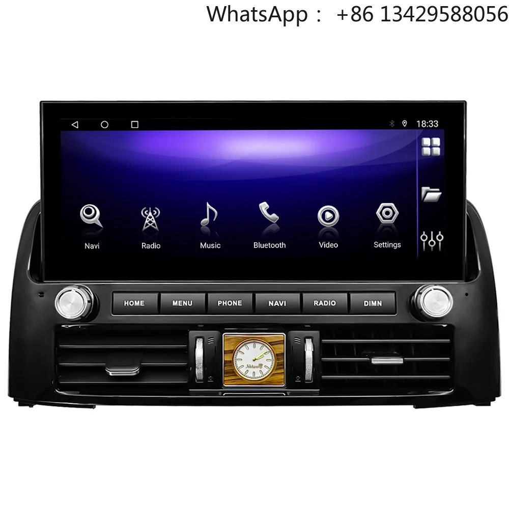 

Baidayu 12.3 Inch Android DSP GPS MP3/MP4 Players USB Connection for Toyota Land Cruiser Prado Lexus GX470 2003-2009 Dashboard