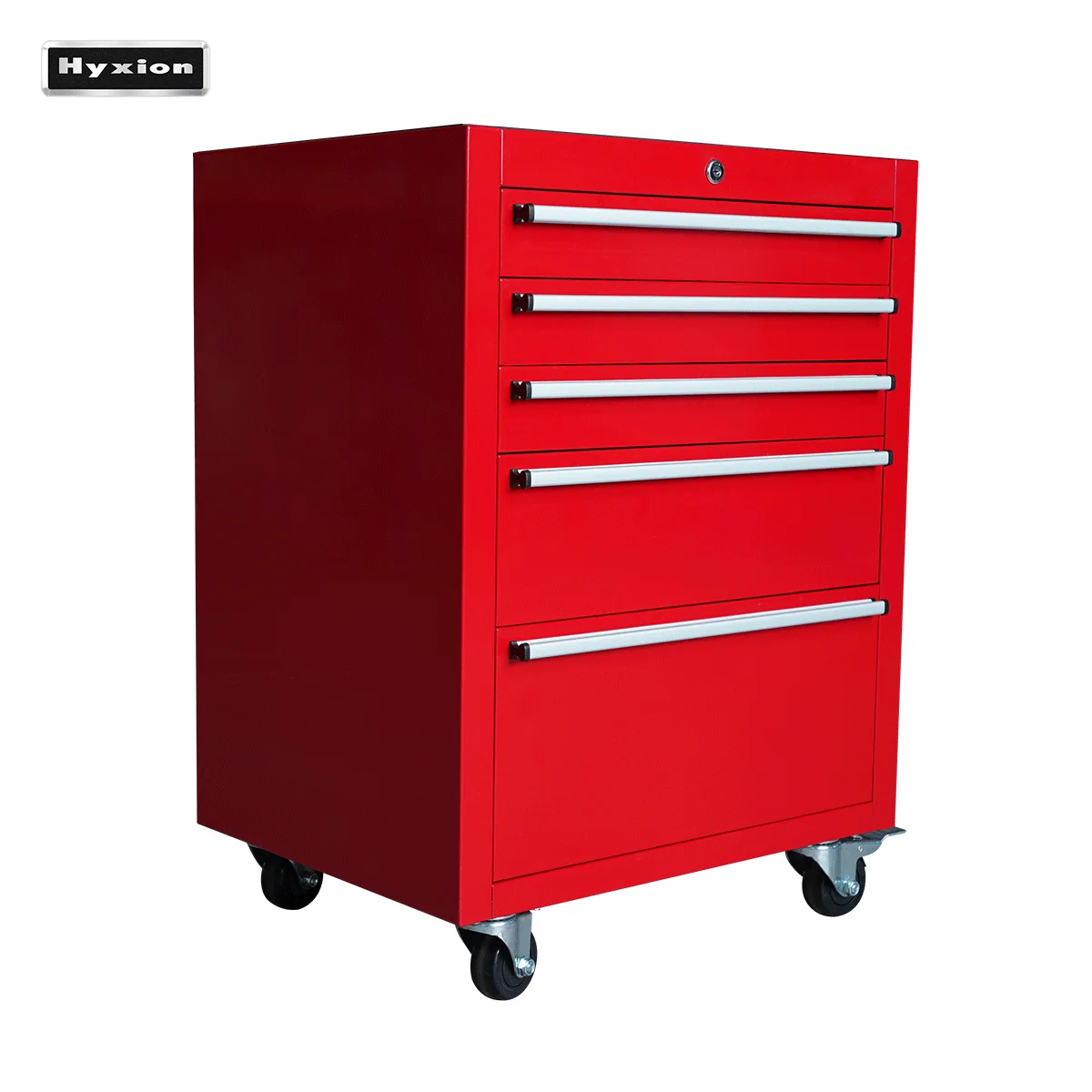 Workshop Tool Chest 24 Inch 5 Drawer Tool Cabinet Black Powder Coating Heavy Duty Tool Chest