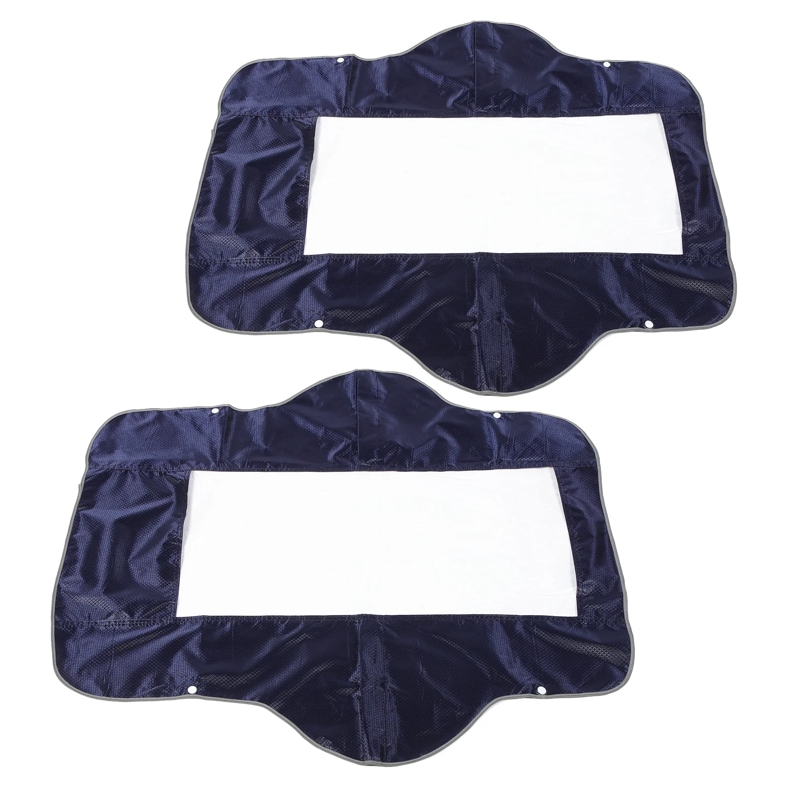 

2Pcs Waterproof Mobility Scooter Tiller Cover Oxford Fabric Dustproof Rainproof Scooter Handlebar Control Panel Protector Clear