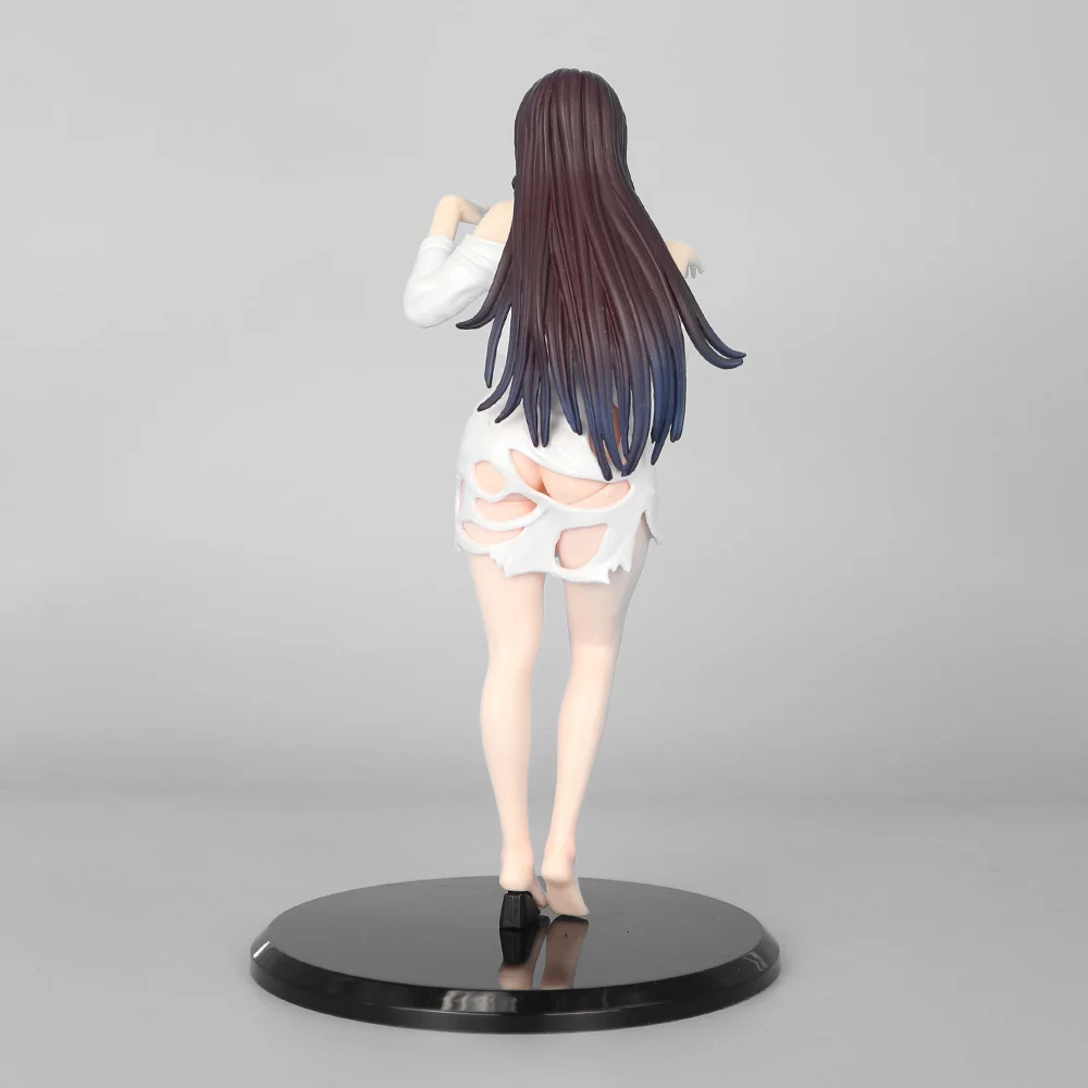 19.5cm New Sexy Anime Girl Figure Ghost Mother Handmade Ghost Picture Guide Miss Handmade Model