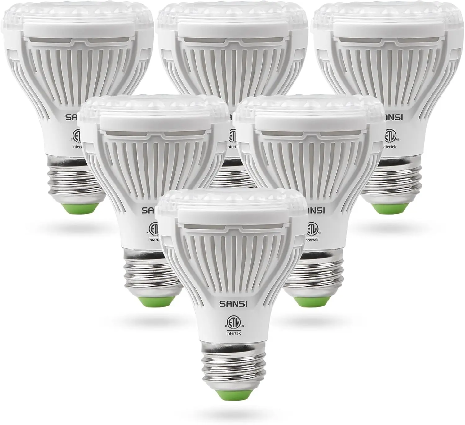 

Full Spectrum LED Grow Light Bulb, 10W Equivalent to 150W, High PPFD for Indoor Plants, E26 Base, 6-Pack