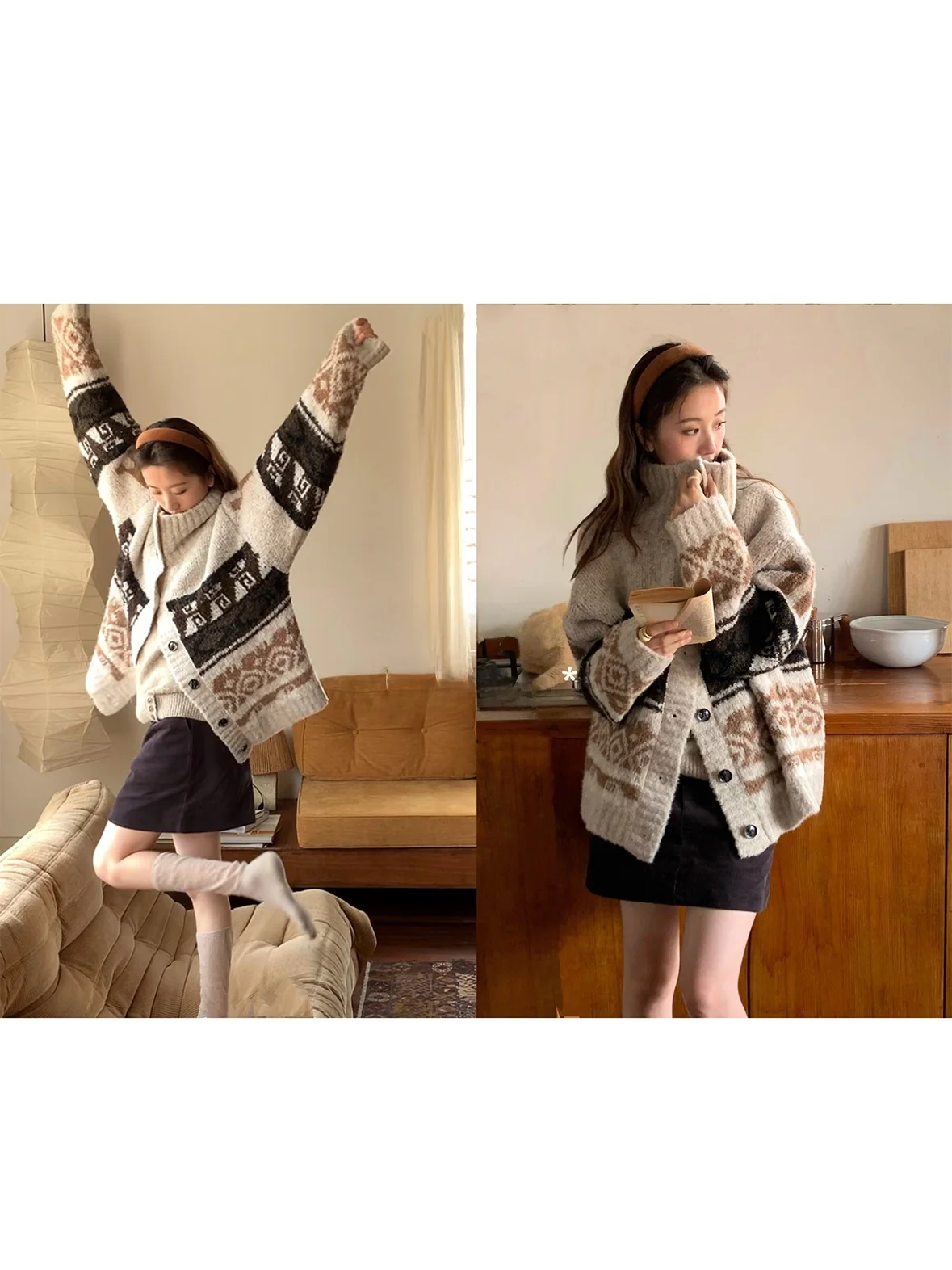 

Винтажная шикарная серо-фиолетовая вельветовая короткая юбка Soolrok с высокой талией и прямым кроем, женская модная юбка А-силуэта в корейском стиле