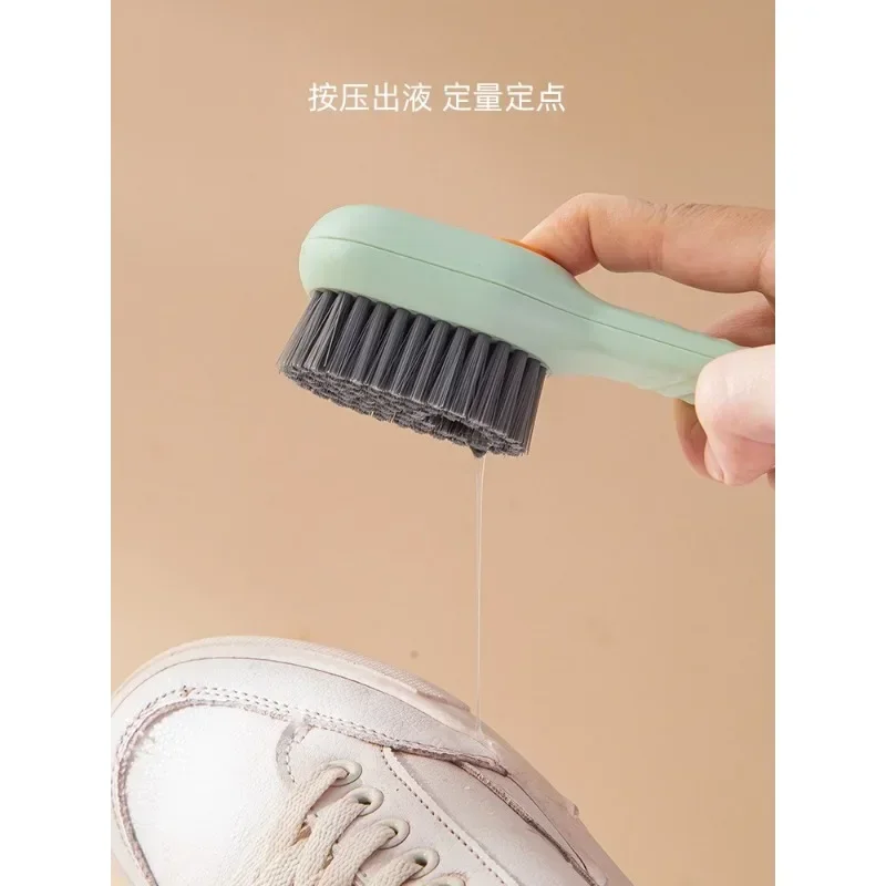 

Cleaning Brush Liquid Shoe Brush Cleaning Long Handle Shoe Clothing Board Clothes Brushes Household Cleaner Tools