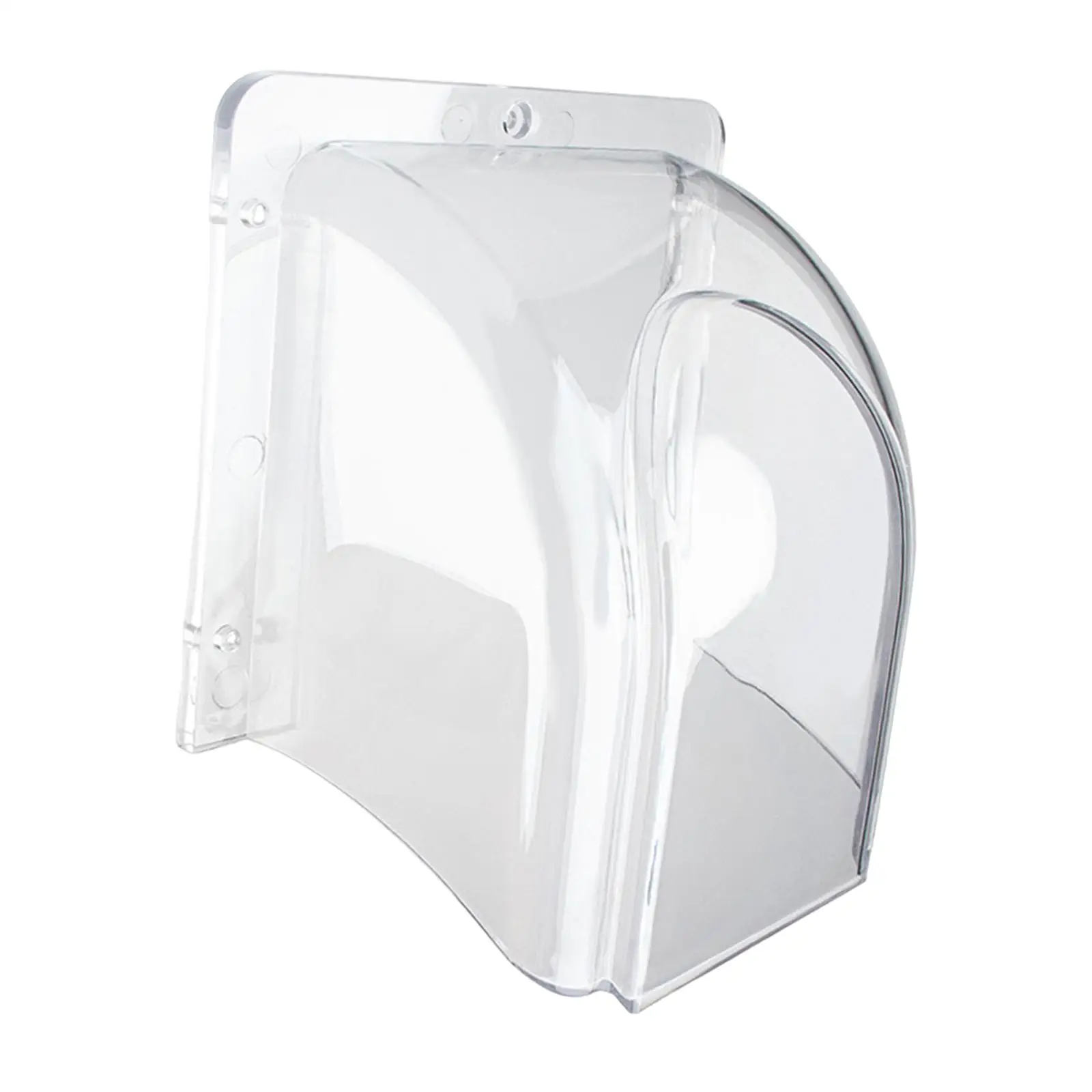 Waterproof Transparent Doorbell Rain Cover Protective Box for Wireless Outdoor Video Camera Doorbell