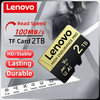 Lenovo High Speed Micro TF SD Card 2TB 1TB 512GB 256GB 128GB TF Flash Memory Card Driving Recorder Cameracartão De Memória 128GB