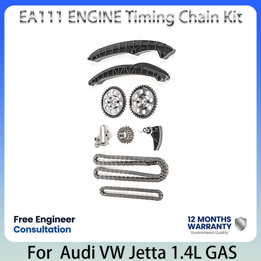 Kit de chaîne de distribution moteur EA111 OEM 03C109469K pour Audi A1 A3 VW Polo Golf Lavida Bora Jetta Touran 1.4L 1.4 L T L4 Essence 2005-2018