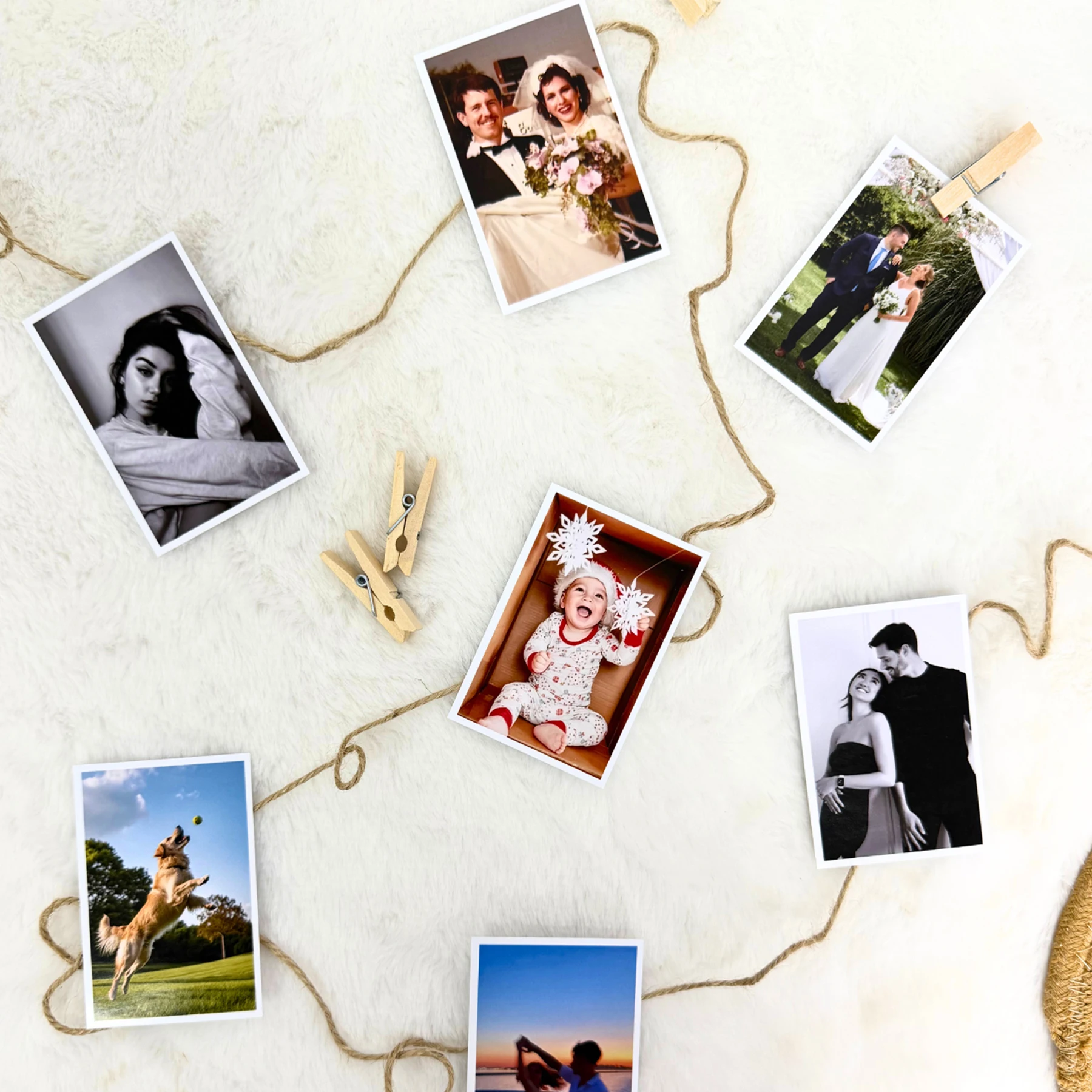 Benutzerdefinierte Jahrestagsgeschenke zum Valentinstag für Sie/Sie, personalisierte Fotodrucke für Paare, Weihnachtsdekorationen, Partydekorationen – Detail 3