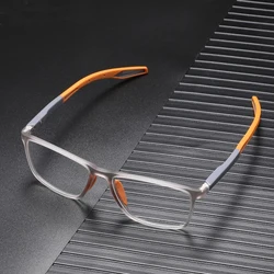 High Quality Blue Light Blocking Reading Glasses Men Sport Prescription Eyeglasses Frame For Women Men Diopter +1.0 to 4 Oculos